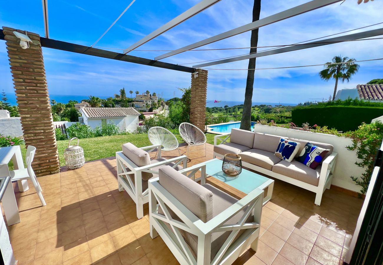 Villa in Mijas Costa - 25 - Villa con vistas al mar y Cabopino Golf 
