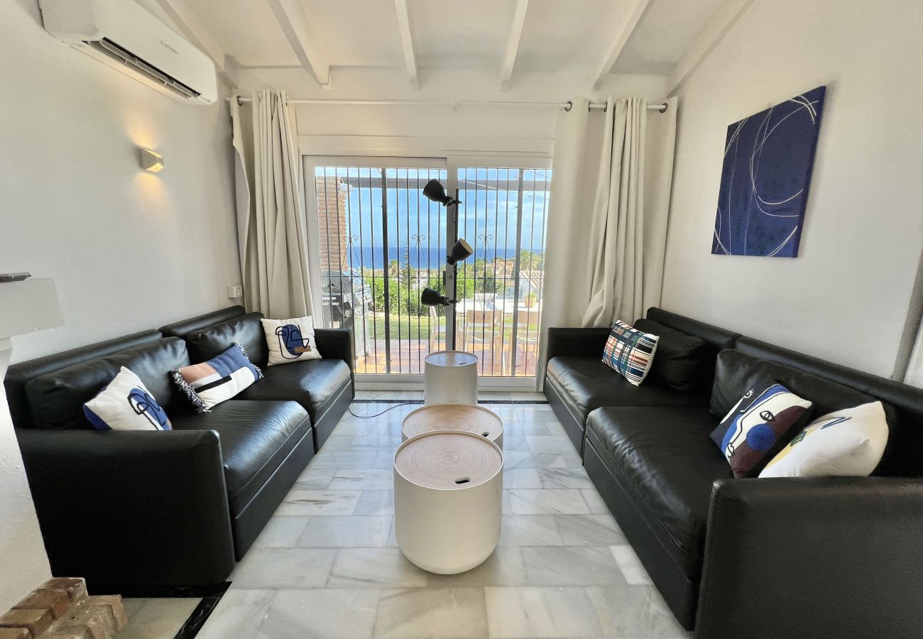 Villa à Mijas Costa - 25 - Villa avec vue sur la mer et Cabopino Golf