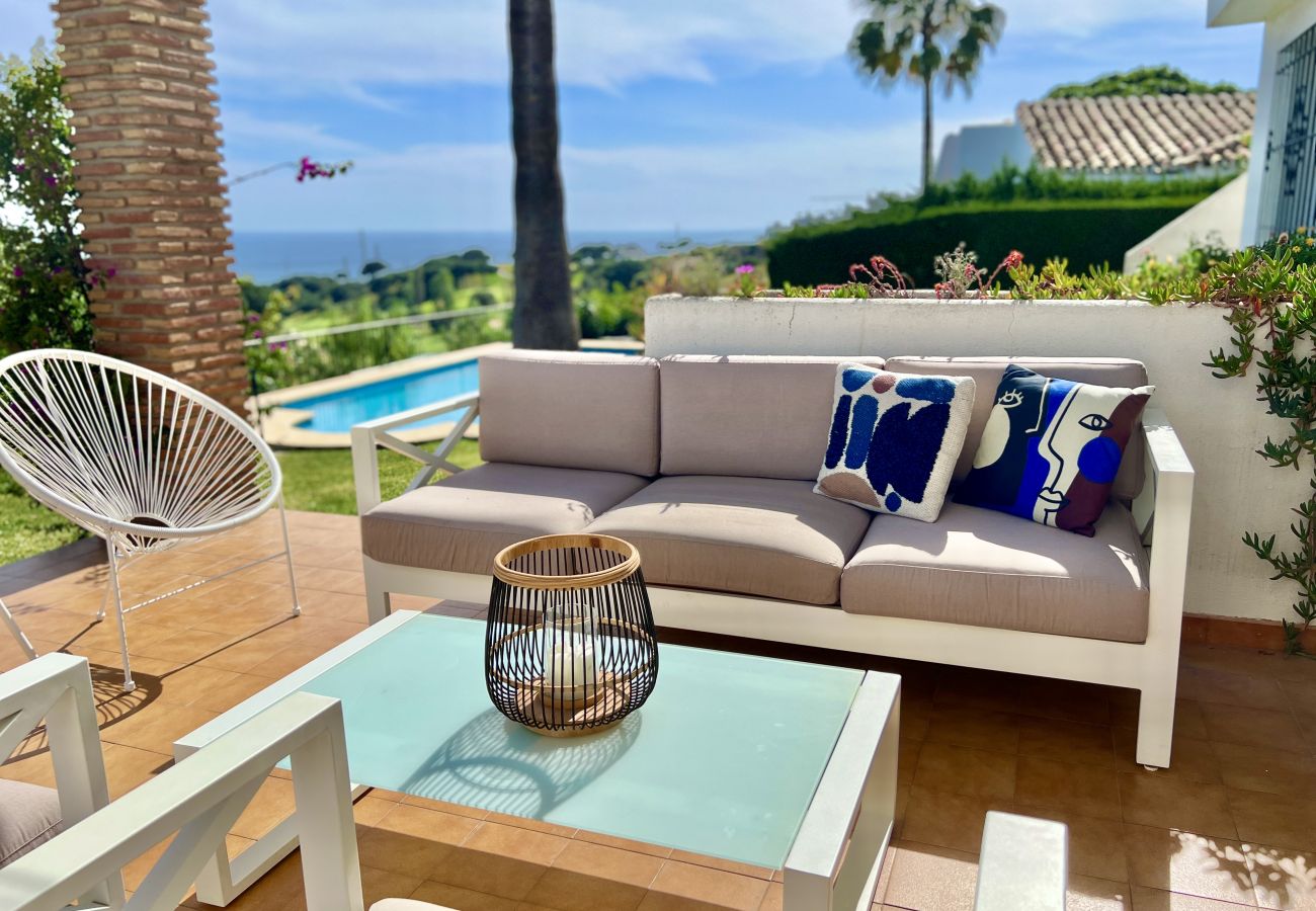 Villa à Mijas Costa - 25 - Villa avec vue sur la mer et Cabopino Golf
