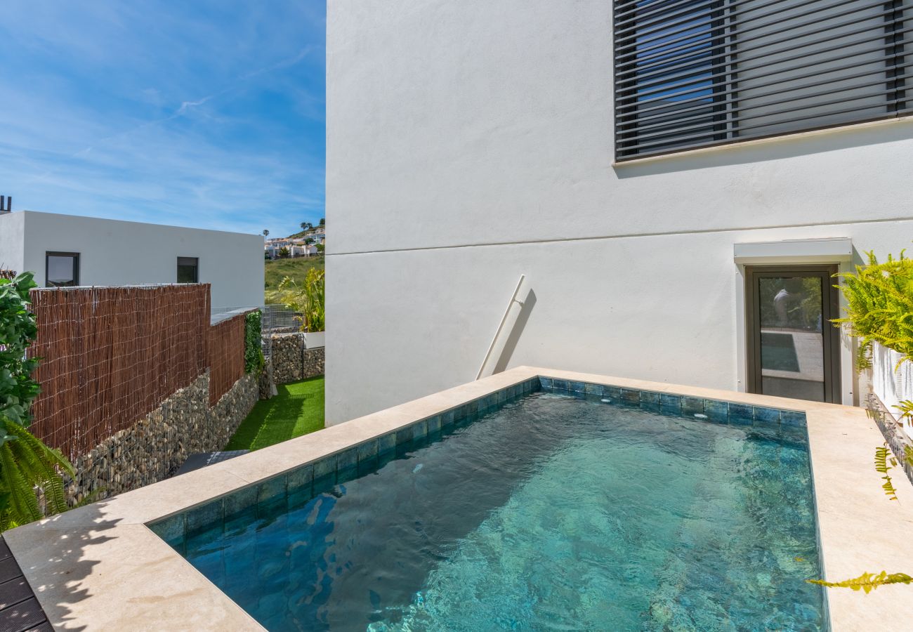 Maison à Mijas - 7 - Maison lumineuse avec petite piscine privée